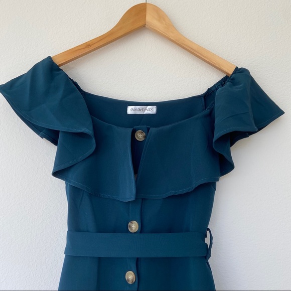 Teal Dress - Picture 4 of 6